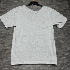 Carhartt T Shirt Men's M Gray Pocket Short Sleeve
